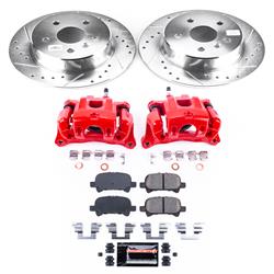 PowerStop Z23 Evolution Sport Brake Upgrade Kits with Calipers for 2000-2004 AVALON - KC2322