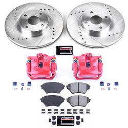 PowerStop Z23 Evolution Sport Brake Upgrade Kits with Calipers for 2001-2005 MIATA - KC2353