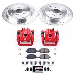 PowerStop Z23 Evolution Sport Brake Upgrade Kits with Calipers for 2001-2006 MDX, 2003-2008 PILOT - KC2382