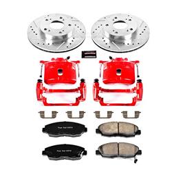 PowerStop Z23 Evolution Sport Brake Upgrade Kits with Calipers for 2006-2011 CIVIC - KC2384A
