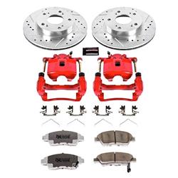 PowerStop Z26 Street Warrior Brake Upgrade Kits with Calipers for 2006-2011 CIVIC - KC2389-26