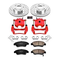 PowerStop Z23 Evolution Sport Brake Upgrade Kits with Calipers for 2006-2011 CIVIC - KC2389