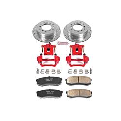 PowerStop Z23 Evolution Sport Brake Upgrade Kits with Calipers for 2003-2009 GX470, 2001-2007 SEQUOIA - KC2405