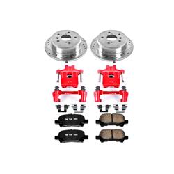 PowerStop Z23 Evolution Sport Brake Upgrade Kits with Calipers for 2005-2007 AVALON, 2002-2006 CAMRY, 2004-2008 SOLARA - KC2417