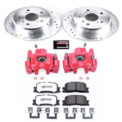 PowerStop Z36 Truck and Tow Brake Upgrade Kits with Calipers for 2002-2006 CAMRY, 2002-2003 ES300, 2004-2006 ES330 - KC2418-36