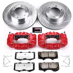 PowerStop Z36 Truck and Tow Brake Upgrade Kits with Calipers for 2003-2009 4RUNNER, GX470 - KC2421-36