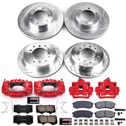 PowerStop Z23 Evolution Sport Brake Upgrade Kits with Calipers for 2003-2009 4RUNNER - KC2422