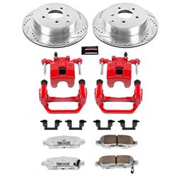 PowerStop Z26 Street Warrior Brake Upgrade Kits with Calipers for 2003-2007 MURANO, 2004-2009 QUEST - KC2427-26