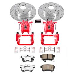 PowerStop Z26 Street Warrior Brake Upgrade Kits with Calipers for 2003-2011 ELEMENT, 2004-2008 TL - KC2434-26