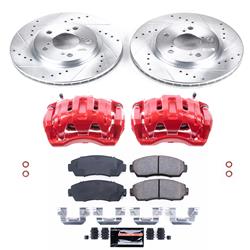 PowerStop Z23 Evolution Sport Brake Upgrade Kits with Calipers for 2005-2010 ODYSSEY - KC2435