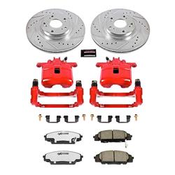 PowerStop Z26 Street Warrior Brake Upgrade Kits with Calipers for 2006-2011 CIVIC, 2002-2006 RSX - KC2439-26