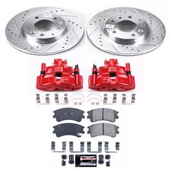 PowerStop Z23 Evolution Sport Brake Upgrade Kits with Calipers for 2003-2005 6 - KC2448