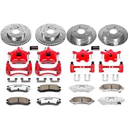 PowerStop Z26 Street Warrior Brake Upgrade Kits with Calipers KC2554-26