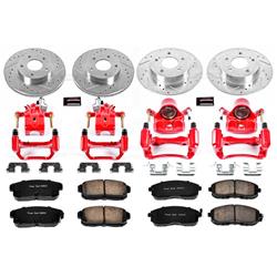 PowerStop Z23 Evolution Sport Brake Upgrade Kits with Calipers for 2001 I30 - KC2703