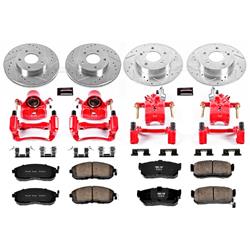 PowerStop Z23 Evolution Sport Brake Upgrade Kits with Calipers for 2000-2001 MAXIMA - KC2704