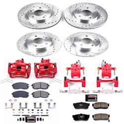 PowerStop Z23 Evolution Sport Brake Upgrade Kits with Calipers for 1999 MAXIMA - KC2704A