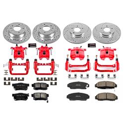 PowerStop Z23 Evolution Sport Brake Upgrade Kits with Calipers for 1999-2001 RL - KC2715