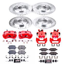 PowerStop Z23 Evolution Sport Brake Upgrade Kits with Calipers for 2009 G5 - KC2731B