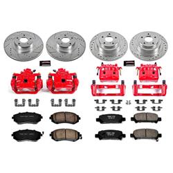 PowerStop Z23 Evolution Sport Brake Upgrade Kits with Calipers for 2004-2006 BAJA - KC2748