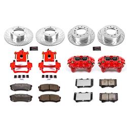 PowerStop Z36 Truck and Tow Brake Upgrade Kits with Calipers for 2001-2002 SEQUOIA - KC2756-36