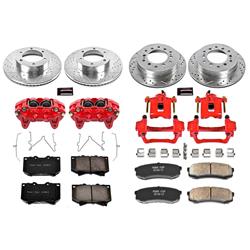 PowerStop Z23 Evolution Sport Brake Upgrade Kits with Calipers for 2001-2002 SEQUOIA - KC2756