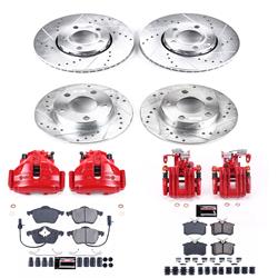 PowerStop Z23 Evolution Sport Brake Upgrade Kits with Calipers for 2000-2005 PASSAT - KC2800