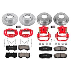PowerStop Z23 Evolution Sport Brake Upgrade Kits with Calipers for 2008-2015 SEQUOIA, 2007-2015 TUNDRA - KC2813A