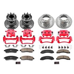 PowerStop Z23 Evolution Sport Brake Upgrade Kits with Calipers for 1999-2000 F-350 SUPER DUTY - KC2868