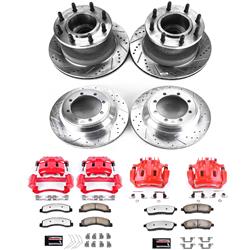 PowerStop Z36 Truck and Tow Brake Upgrade Kits with Calipers for 2000-2002 F-350 SUPER DUTY - KC2868A-36