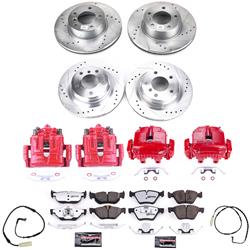 PowerStop Z26 Street Warrior Brake Upgrade Kits with Calipers for 2006 325I - KC2890-26