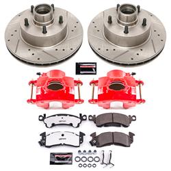 Power Stop Z26 Street Warrior Brake Upgrade Kits with Calipers KC2908-26