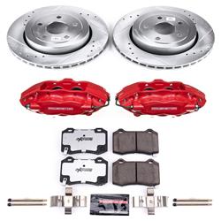 PowerStop Z26 Street Warrior Brake Upgrade Kits with Calipers for 2006-2010 GRAND CHEROKEE - KC2949-26