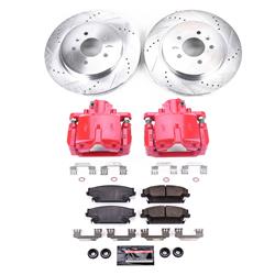 PowerStop Z23 Evolution Sport Brake Upgrade Kits with Calipers for 2006-2007 CTS, 2005-2011 STS - KC2958