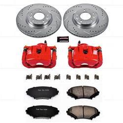 PowerStop Z23 Evolution Sport Brake Upgrade Kits with Calipers for 2004-2008 RX-8 - KC2964