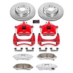 PowerStop Z26 Street Warrior Brake Upgrade Kits with Calipers for 2003-2004 SEVILLE - KC2975-26