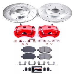 PowerStop Z23 Evolution Sport Brake Upgrade Kits with Calipers for 2007-2010 COBALT, 2007-2009 G5 - KC2983A