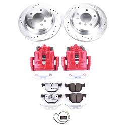 PowerStop Z26 Street Warrior Brake Upgrade Kits with Calipers for 2006 325XI - KC3001-26