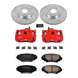 PowerStop Z23 Evolution Sport Brake Upgrade Kits with Calipers for 2004-2011 RX-8 - KC3026