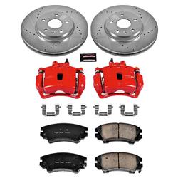 PowerStop Z23 Evolution Sport Brake Upgrade Kits with Calipers for 2010-2011 9-5, 2010-2015 CAMARO - KC3031