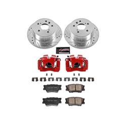PowerStop Z23 Evolution Sport Brake Upgrade Kits with Calipers for 2008-2011 AVALON, 2007-2011 CAMRY, 2007-2012 ES350 - KC3068