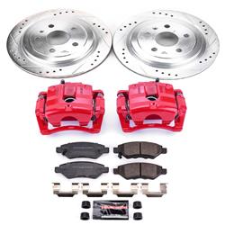 PowerStop Z23 Evolution Sport Brake Upgrade Kits with Calipers for 2008-2009 CTS - KC3072B