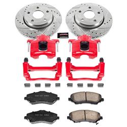 PowerStop Z23 Evolution Sport Brake Upgrade Kits with Calipers for 2007-2017 WRANGLER, 2018 WRANGLER JK - KC3097