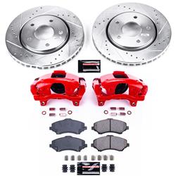 PowerStop Z23 Evolution Sport Brake Upgrade Kits with Calipers for 2009-2013 JOURNEY - KC3118A