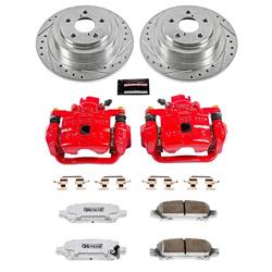 PowerStop Z26 Street Warrior Brake Upgrade Kits with Calipers for 2000-2004 OUTBACK, LEGACY, 2003-2006 BAJA - KC3124-26