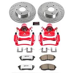 PowerStop Z26 Street Warrior Brake Upgrade Kits with Calipers for 2000-2001 MAXIMA - KC3137-26