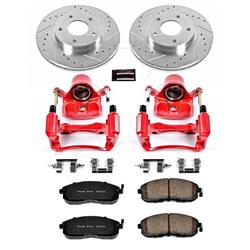 PowerStop Z23 Evolution Sport Brake Upgrade Kits with Calipers for 2000-2001 MAXIMA - KC3137