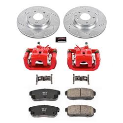 PowerStop Z23 Evolution Sport Brake Upgrade Kits with Calipers for 2004-2011 RX-8 - KC3146