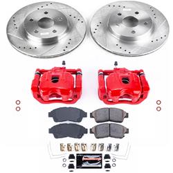 PowerStop Z23 Evolution Sport Brake Upgrade Kits with Calipers for 1996-2003 RAV4 - KC3163