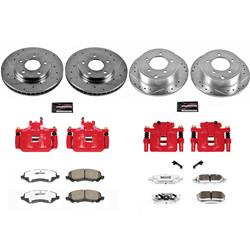 PowerStop Z26 Street Warrior Brake Upgrade Kits with Calipers for 2008-2017 LANCER - KC4017A-26