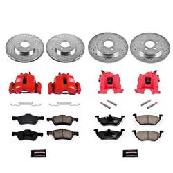 PowerStop Z23 Evolution Sport Brake Upgrade Kits with Calipers for 2005-2006 ESCAPE, 2005-2007 MARINER - KC4024